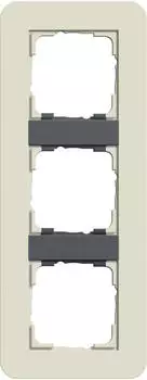 Gira 0213427 Abdeckrahmen 3-fach E3 sand-anthrazit
