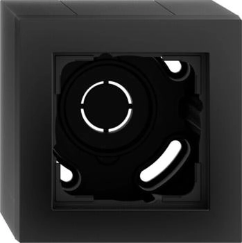 Gira Oberfl&auml;chenbox 1f + Rahmen E2 schwarz (106109)