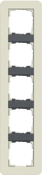 Gira 0215427 Abdeckrahmen 5-fach E3 sand-anthrazit