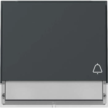 Gira 367367 Wippe mit Symbol Klingel und Beschriftungsfeld 1fach TX_44 anthrazit