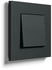 Gira Abdeckrahmen 1-fach Esprit Aluminium lackiert Anthrazit (211408)