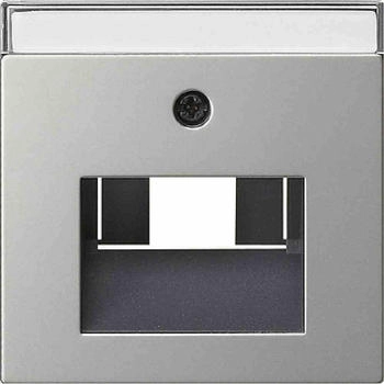 Gira Abdeckung Beschriftungsfeld UAE/IAE Netzwerk System 55 Edelstahl (284600)
