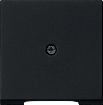 Gira Abdeckung Schnurableitung VDo System 55 Schwarz matt (274005)