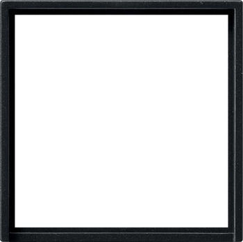Gira Adapterrahmen quadr. 50 x 50 mm System 55 Schwarz (282005)
