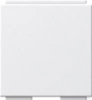 Gira 264503, Gira 264503 Uni-BlindAbdeckung Abdeckung Modular Jack 2-fach 30&deg; +