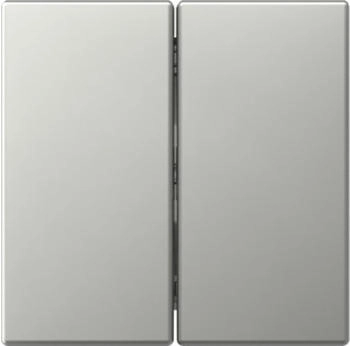 Gira Wippe 2f gerade System 55 Edelstahl (3495600)