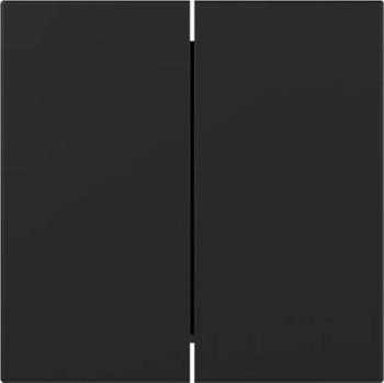 Gira Wippe 2f gerade System 55 Schwarz matt (3495005)