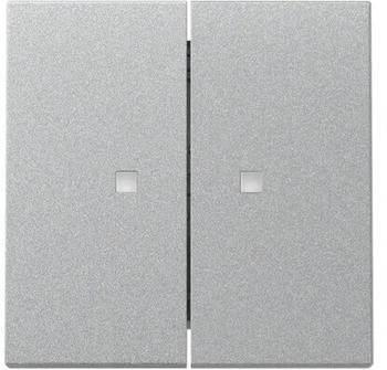 Gira Wippe 2f Kontrollfenster System 55 Aluminium (363126)