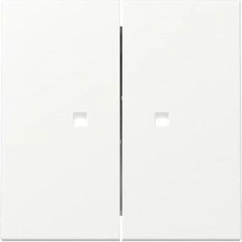 Gira Wippe 2f Kontrollfenster System 55 Reinwei&szlig; matt (363127)