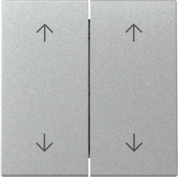 Gira Wippe 2f Pfeile System 55 Aluminium (329726)