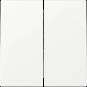 Gira Wippe 2f System 55 Reinwei&szlig; matt (329527)