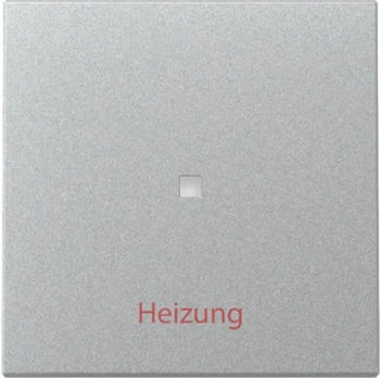 Gira Wippe Kontrollfenster Heizung Ein/Aus System 55 Aluminium (367826)