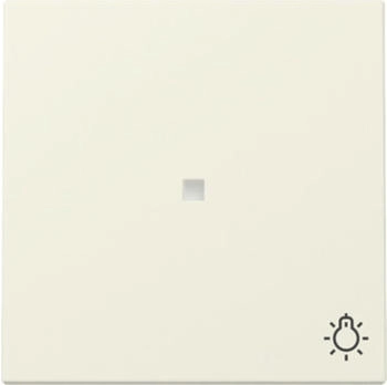 Gira Wippe Kontrollfenster Symbol Licht System 55 Cremewei&szlig; (367401)