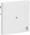 Gira Wippe mit Kontrollfenster und Symbol Licht 3674