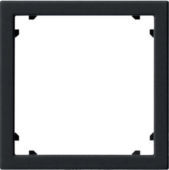 Gira Adapterrahmen quadr. 45 x 45 mm System 55 Schwarz (283005)