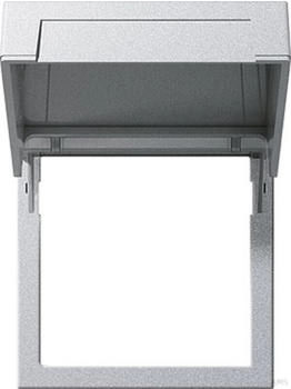 Gira Montagerahmen Klappdeckel System 55 Farbe Alu (265826)