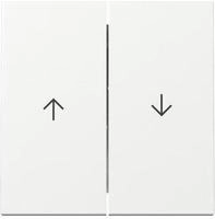 Gira 329403, Gira 329403 Wippe 2f Pfeil System 55 Reinwei&szlig;