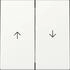 Gira Wippe 2fach mit Pfeilsymbol 3294