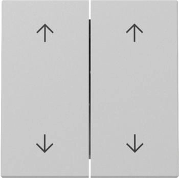 Gira Wippe 2f Pfeile System 55 Grau matt (3297015)