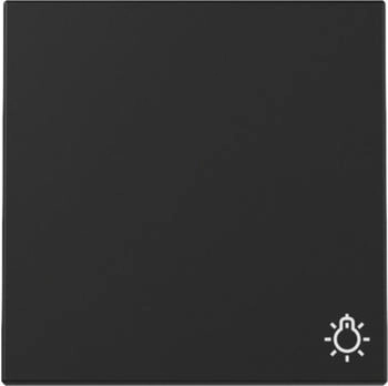 Gira Wippe Symbol Licht System 55 Schwarz matt (3285005)