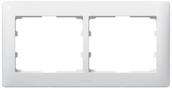 Legrand Galea Abdeckrahmen 2-fach waagerecht ultraweiß (771002)