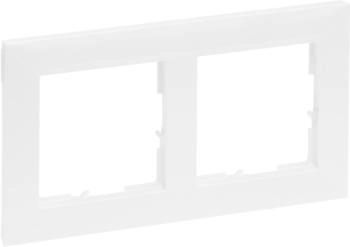 Legrand SEANO 2-fach Rahmen ultraweiß (765172)