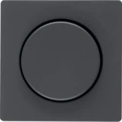Berker Zentralstück mit Regulierknopf für Drehdimmer Q.1/Q.3 anthrazit samt (11376086)