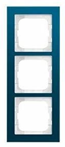 Busch-Jaeger Abdeckrahmen 3-fach Glas Ozean Busch-axcent (1723-228)