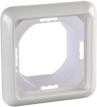 ELSO Rahmen 1-fach FASHION IP44 reinweiß (224144)