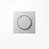 Jung Abdeckung für Drehdimmer Serie LS, Aluminium (AL1740)
