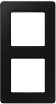 Jung AF582BFSWM Doppelrahmen A flow schwarz matt