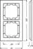 Busch-Jaeger 1722-275 Abdeckrahmen - (