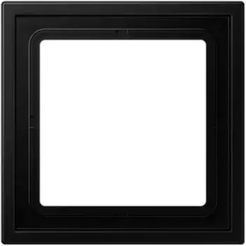 Jung LS ZERO Einzelrahmen schwarz matt (Referenz: LSZ981BFSWM)