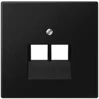 Jung LS969-2UASWM, Jung Abdeckung f&uuml;r IAE/UAE-Anschlussd LS969-2UASWM