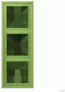 Jung LC983220 Rahmen 3-fach LC32051 (Duroplast lackiert) Vert 31 Les Couleurs Le Corbusier