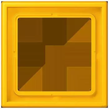 Jung Rahmen 1-fach le jaune vif LC 981263