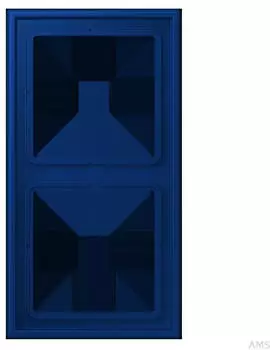 Jung Rahmen LS 990Les Couleurs - 2-fach (bleu outremer fonce)