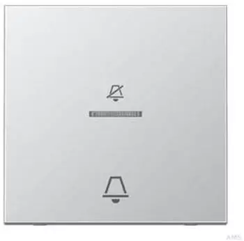 Jung Hotelwippe Au&szlig;enstelle "Nicht st&ouml;ren" + Klingel, lackiertes Aluminium (ALCUKO5D)