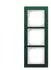 Busch-Jaeger Axcent Abdeckrahmen 3-fach Glas Avocado (2CKA001754A4772)