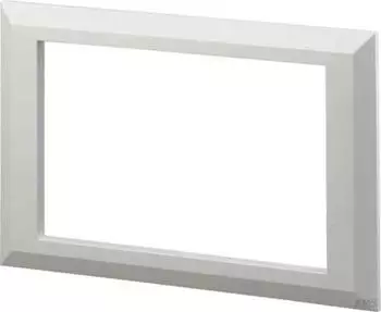 Busch-Jaeger T-RAHM Abdeckrahmen f&uuml;r Melde-/Bedientableau MT701, Silber (GHQ6050059R0012)