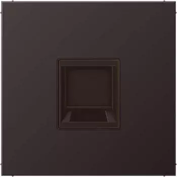 Jung AL1969-1WED Abdeckung 1-fach f&uuml;r Modular-Jack-Steckbuchsen, CAT6A (AL1969-1WED)