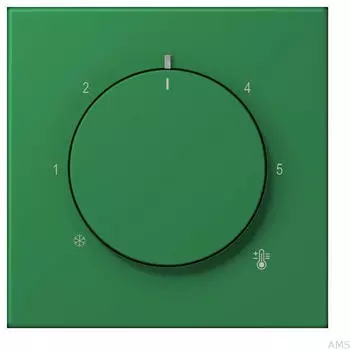 Jung LC 1749 BF 219 Abdeckung f&uuml;r Thermostat, Vert Fonc&eacute; (LC1749BF219)