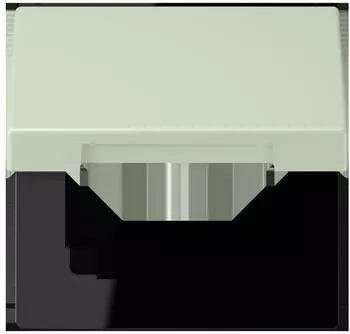 Jung LC 990 Klappdeckel mit Stellfeder, vert anglais pale (LC990BFKL218)