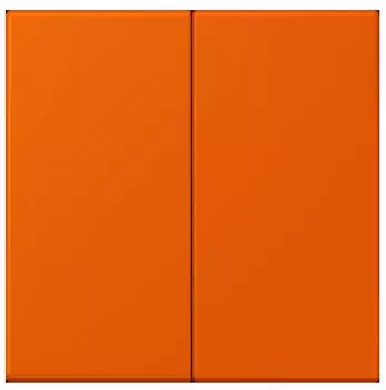 Jung Wippe 2-fach Duroplast lackiert, orange vif (LC995260)
