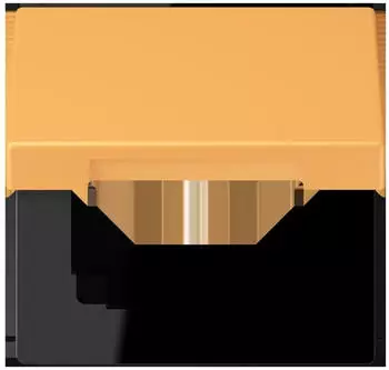 Jung LC 990 BFKL Klappdeckel mit Stellfeder, ocre jaune clair (LC990BFKL254)