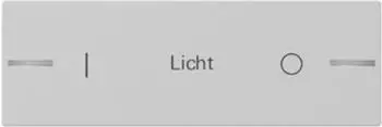 Gira Wippenset 3-fach individuell f&uuml;r Tastsensor 4.55, grau matt (8623015)