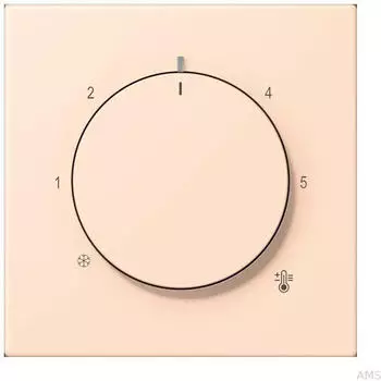Jung LC 1749 BF 228 Abdeckung f&uuml;r Thermostat, rose pale (LC1749BF228)