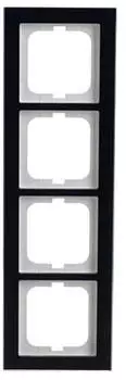Busch-Jaeger Axcent Abdeckrahmen 4-fach Glas Purpur (2CKA001754A4778)