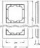 Busch-Jaeger Axcent Abdeckrahmen 4-fach Glas Purpur (2CKA001754A4778)