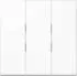 Jung Wippe 3-fach Serie LS, Thermoplast, schneeweiß matt (LS993BFWWM)